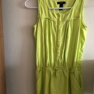 Gap bright green romper